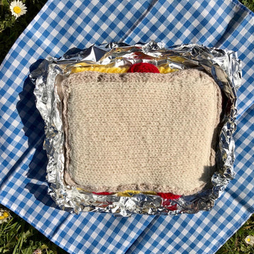 Play Food Cheese and Tomato Sandwich in Patons Fab DK