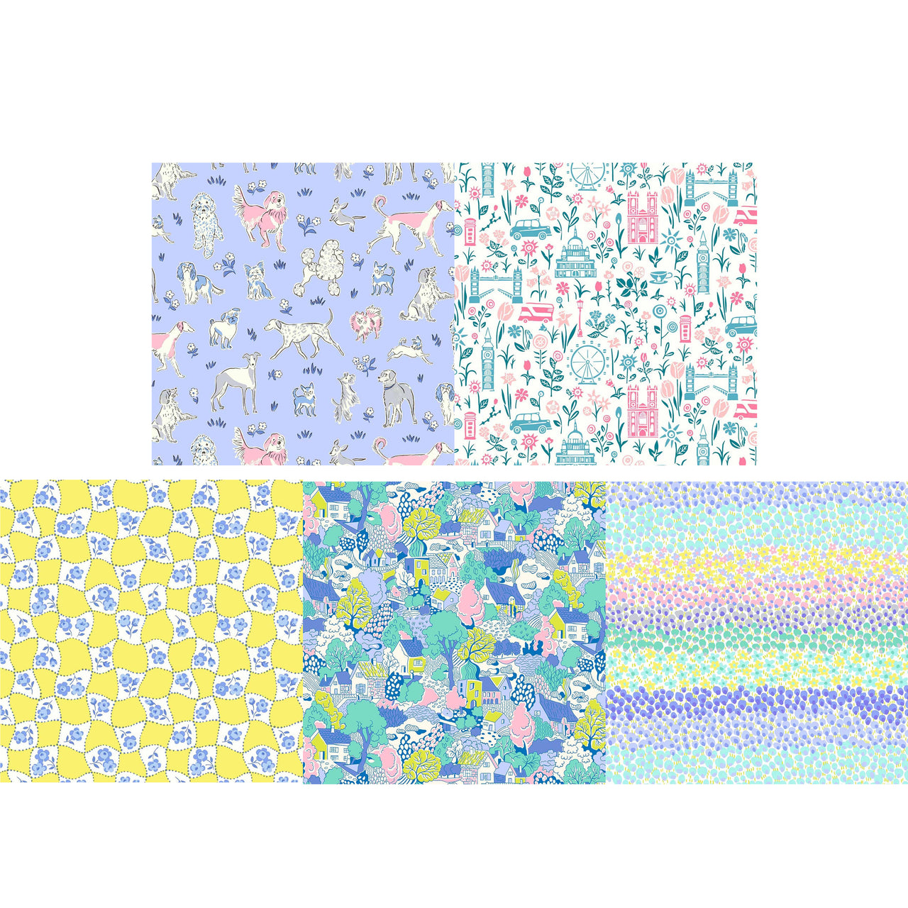 Liberty London Parks III Fat Quarter Bundle