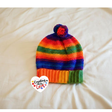 Simple Rainbow Slouch