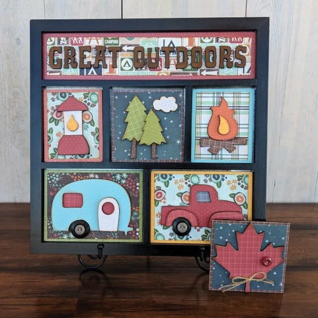 Foundations Decor Shadow Box Kit - Great Outdoors
