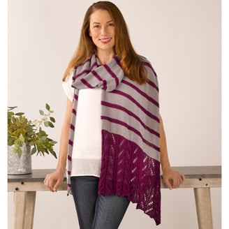 Citrine Shawl in Valley Yarns Huntington - 911 - Downloadable PDF