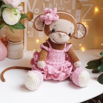 Knitting Pattern Doll Clothes - Outfit "Ballerina"