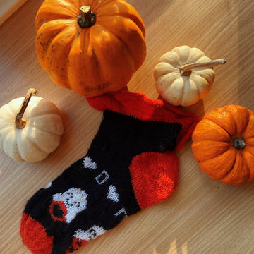 Spooky Season Halloween Socks 2 Versions Included
