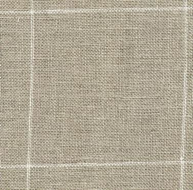 Zweigart 28 Count Lyon Linen White Check - 19in x 70in