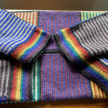 Pops of Rainbow Throw