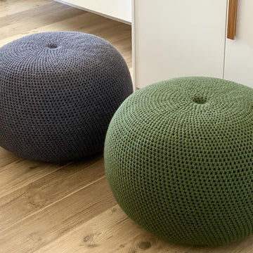 Urchin Shell Pouf