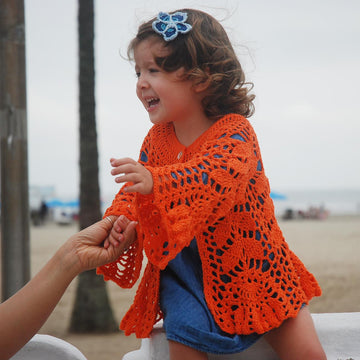 Chysanthemum Crochet Cardigan