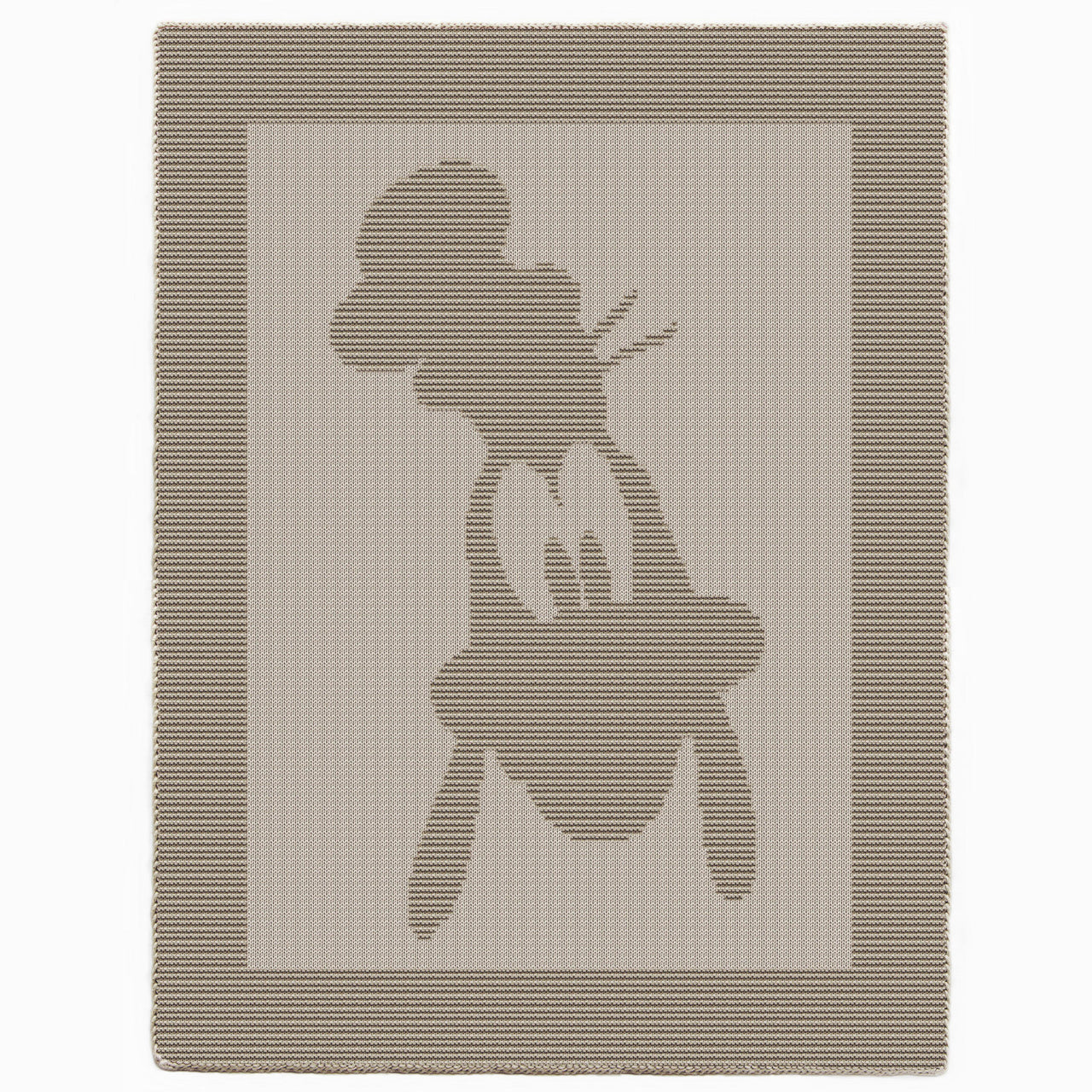 Goofy Baby Blanket Knitting Pattern
