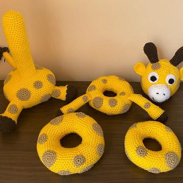 Giraffe Ring Stacker Crochet Pattern