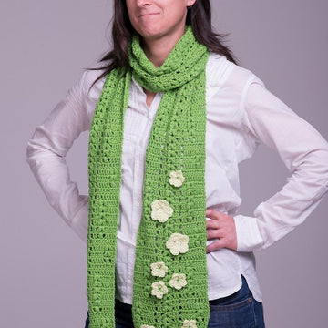 Spring Branches Extra Long Scarf
