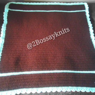 Mint n Chip Baby Blanket