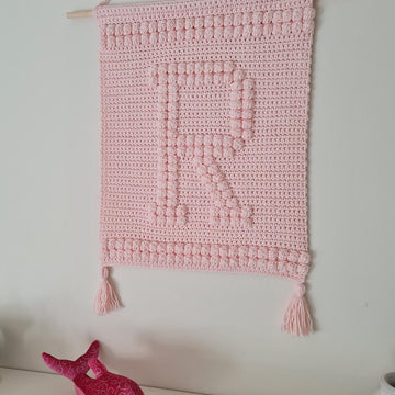 Letter R Wallhanging