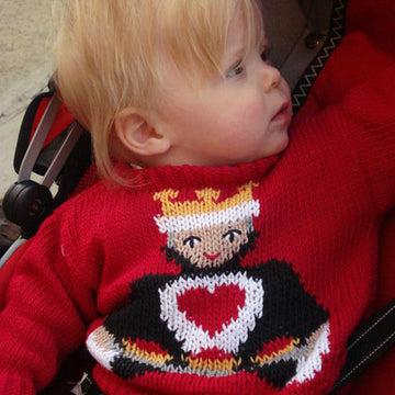 Queen of Hearts Sweater to Knit