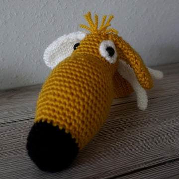 Amigurumi Häkelanleitung für den klugen Hund Bailey ♥