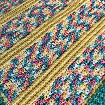 Pixie Stripe Baby Blanket