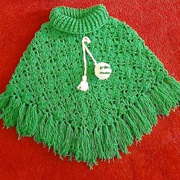 Floral Bloom Poncho Crochet Pattern
