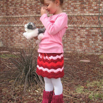 Crochet Striped Skirt - Julia