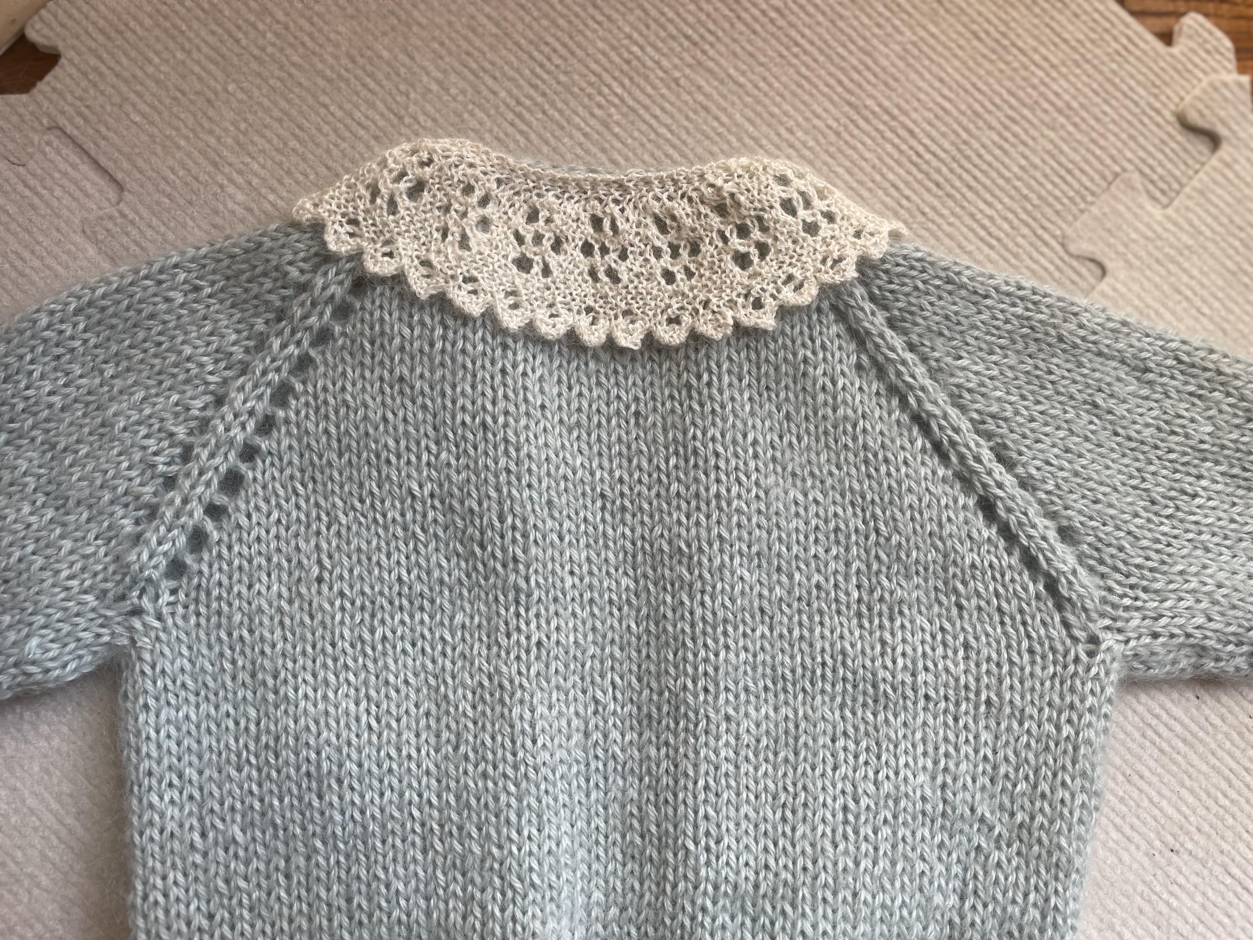 Daisy raglan cardigan