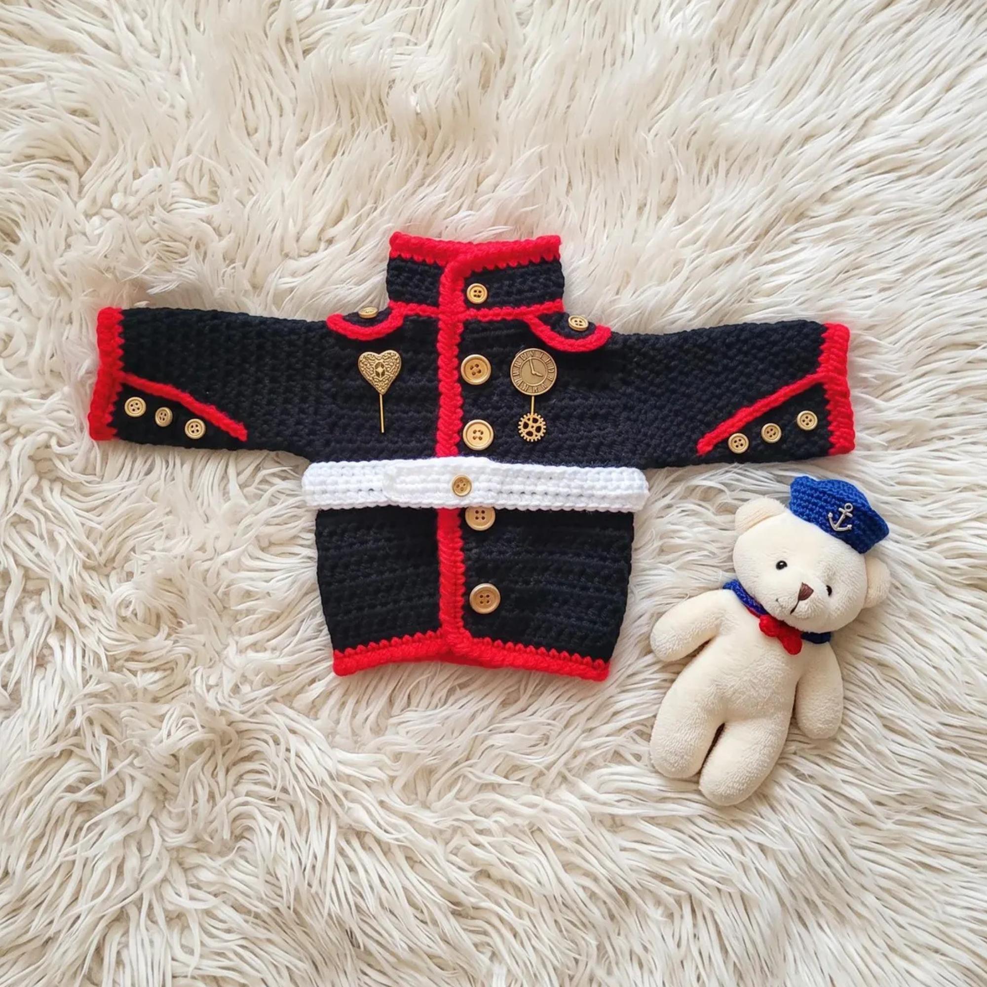 Marine Baby Costume Pattern