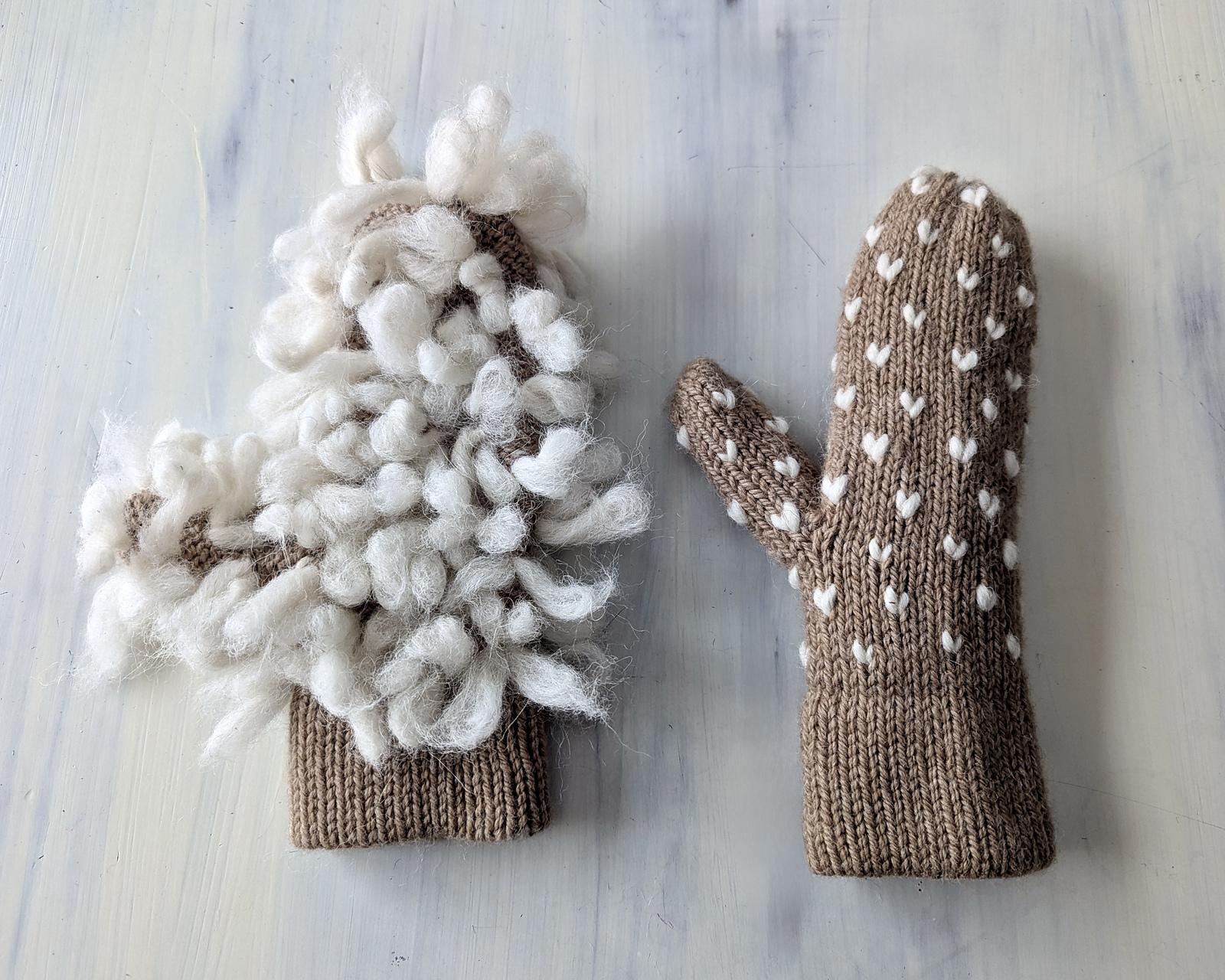Thrummed Mitts - Afterthought Thrums