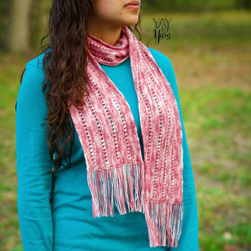 Wild Rose Scarf