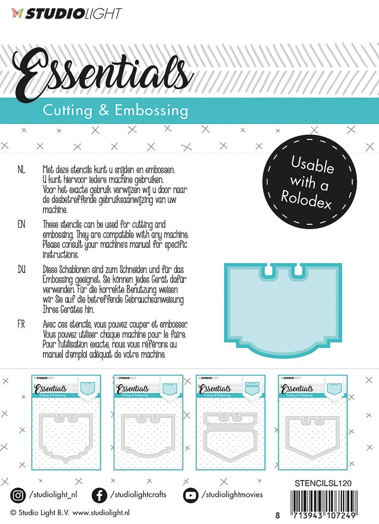 Studio Light Essentials Cutting & Embossing Die - 546180