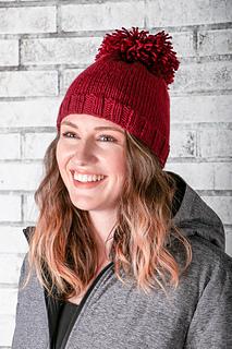 Basic Beginning Knit Aran Hat