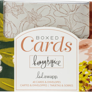 American Crafts Heidi Swapp A2 Cards W/Envelopes (4.375"X5.75") 40/Box - Honey Spice