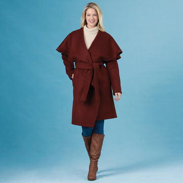 Simplicity S8990 Misses Wrap Coats - Sewing Pattern