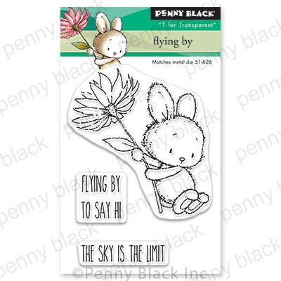 Penny Black Clear Stamps - Flying By