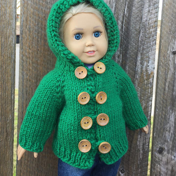 Hooded Jacket for Dolls