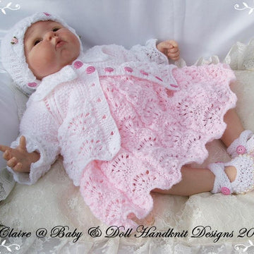 Lacy Dress & Jacket Set