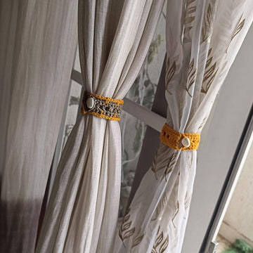 Pillars 'n' Spikes Curtain Ties