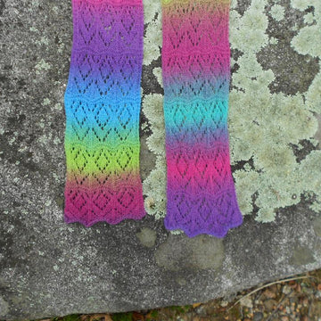 Lacy Northern Lights Scarf