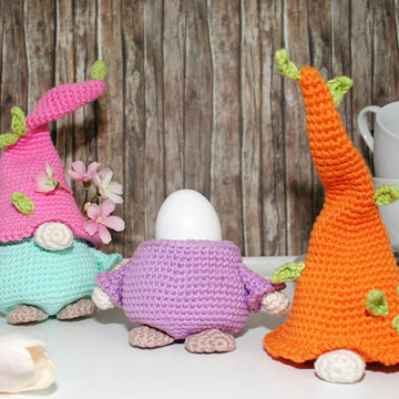 Flower Gnome - Egg Cozy