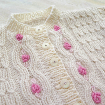 Smocked Toddler Jacket ( Cardigan)