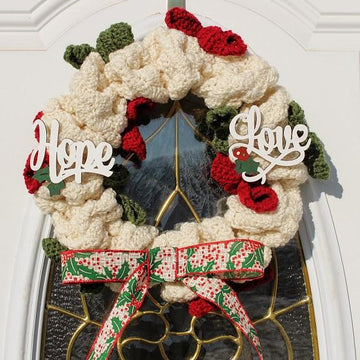 Christmas Holly Wreath