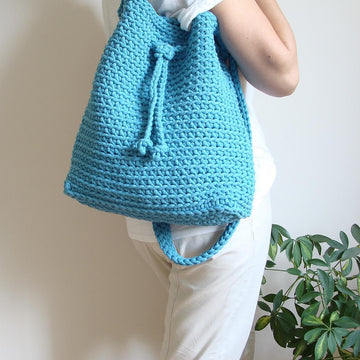 Drawstring Bucket Purse