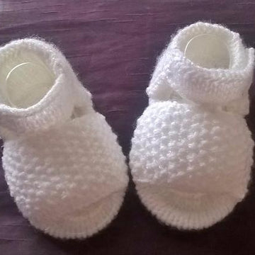 Peep toe sandals prem to 6mths