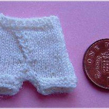 1:12th scale Boys underwear c. 1940s