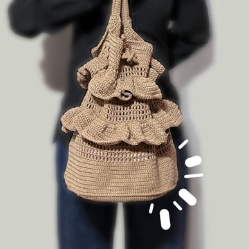 Double Ruffle Bag