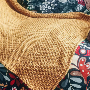 The vintage Tunisian Afghan