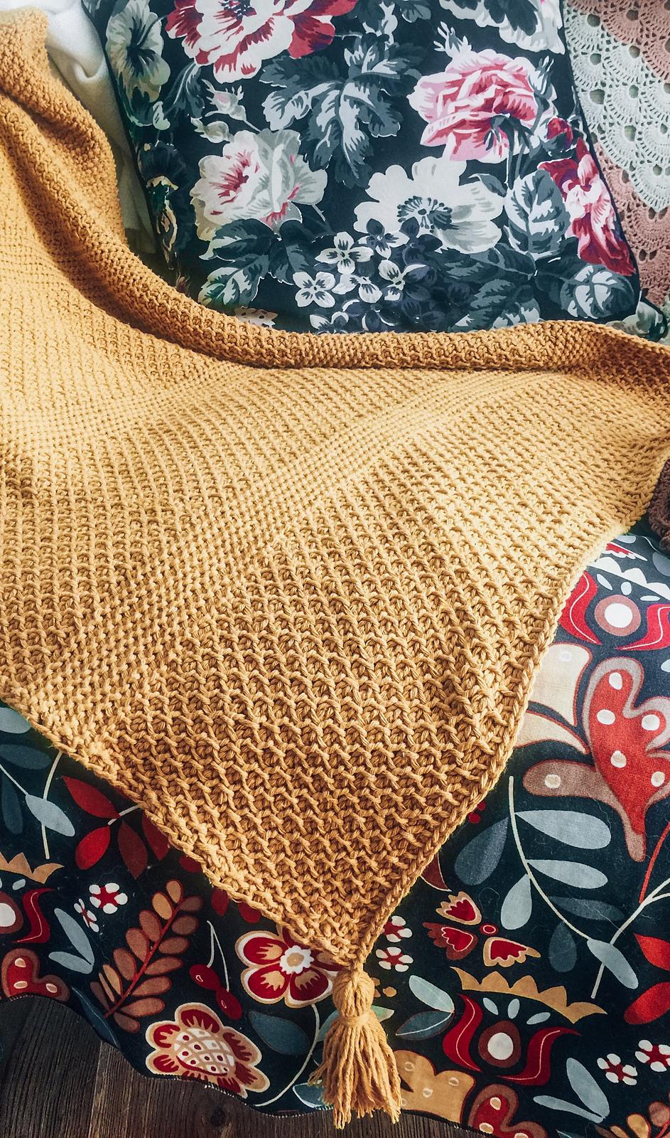The vintage Tunisian Afghan