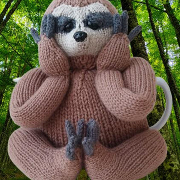 Three‑Toed Sloth Tea Cosy