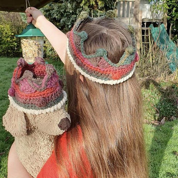 Royal Crochet Crown