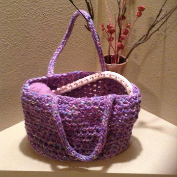 Bags and Purses eBook - 5 loom knit patterns