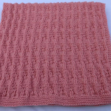 Seaweed Reversible Baby Blanket.