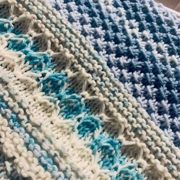 WITH ALL MY HEART baby blanket