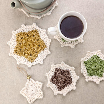 Rustic Star Coasters