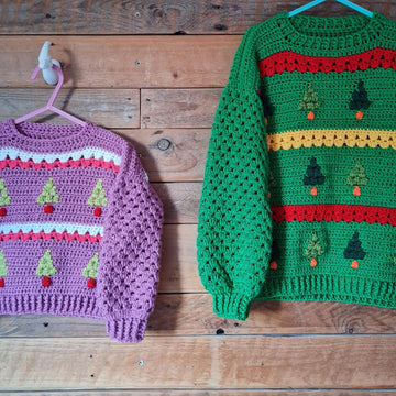 Granny Spruce Child Sweater